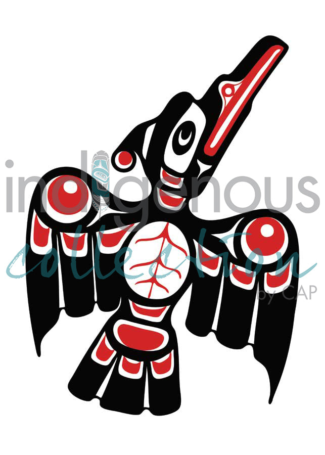 Baby Raven (First Flight) by artist John A. Sharkey