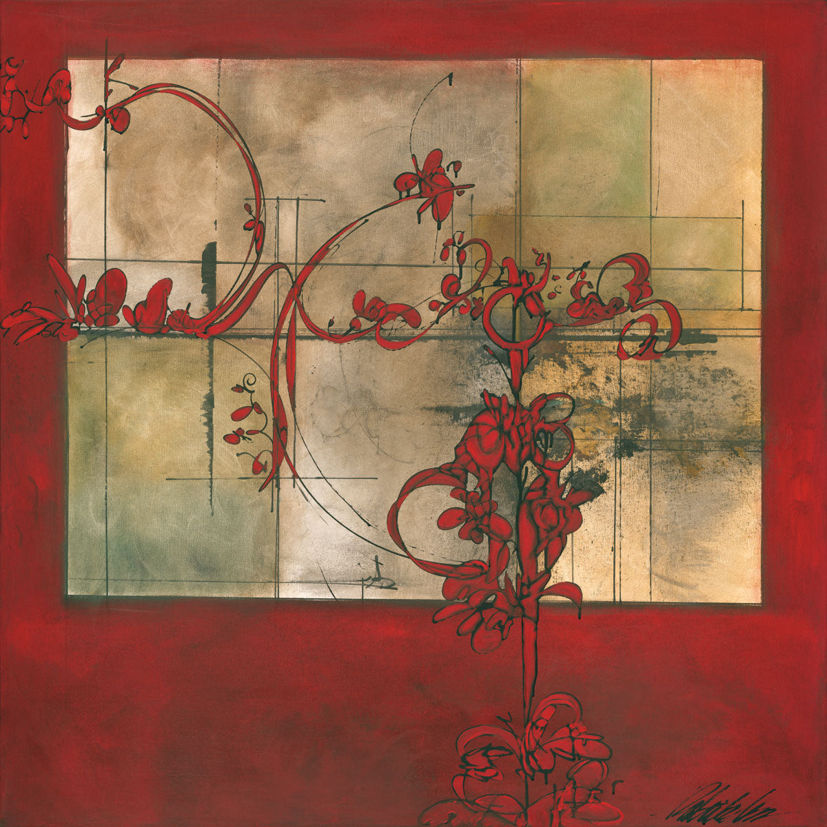 On the Terrace by artist  Patrick  Pryor