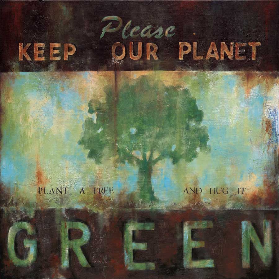 Green Planet by artist Wani  Pasion
