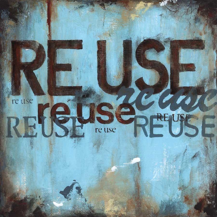Reuse by artist Wani Pasion