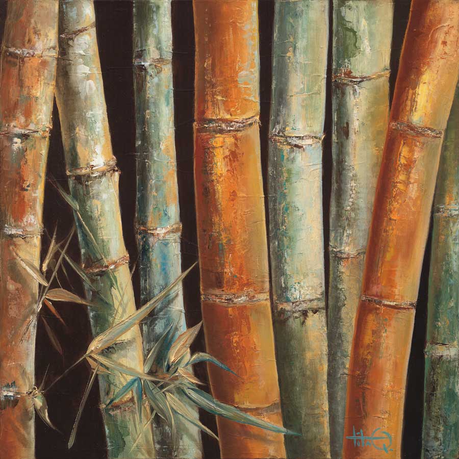 Caribbean Bamboo I by artist Tita Quintero