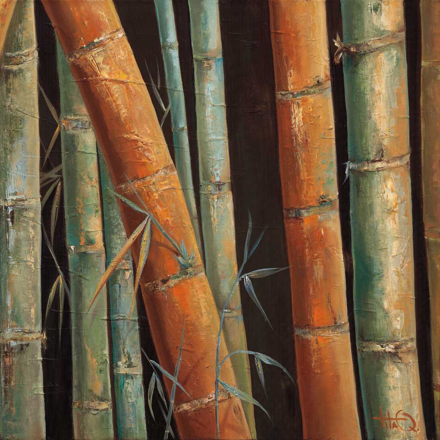 Caribbean Bamboo II by artist Tita Quintero