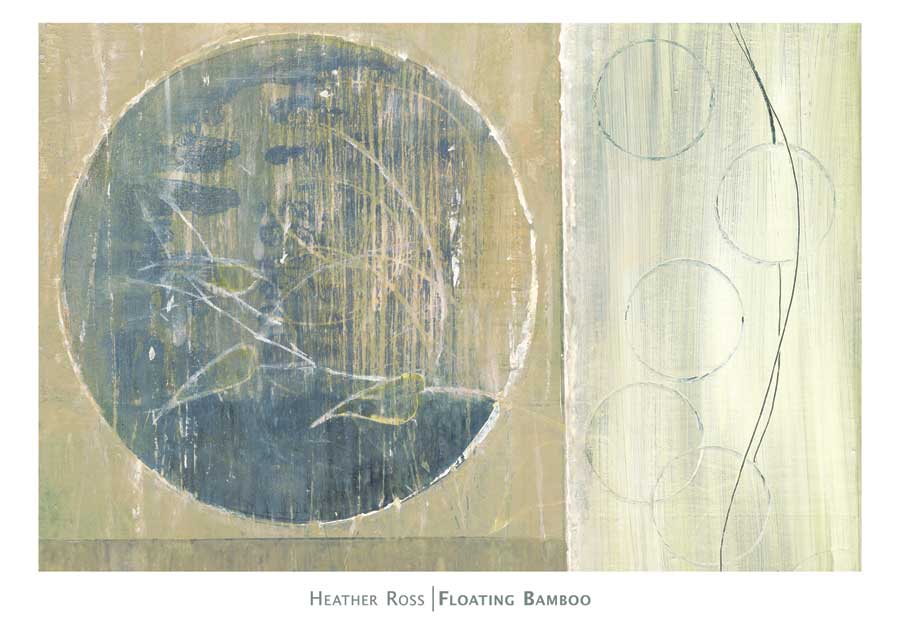 Floating Bamboo by artist  Heather  Ross