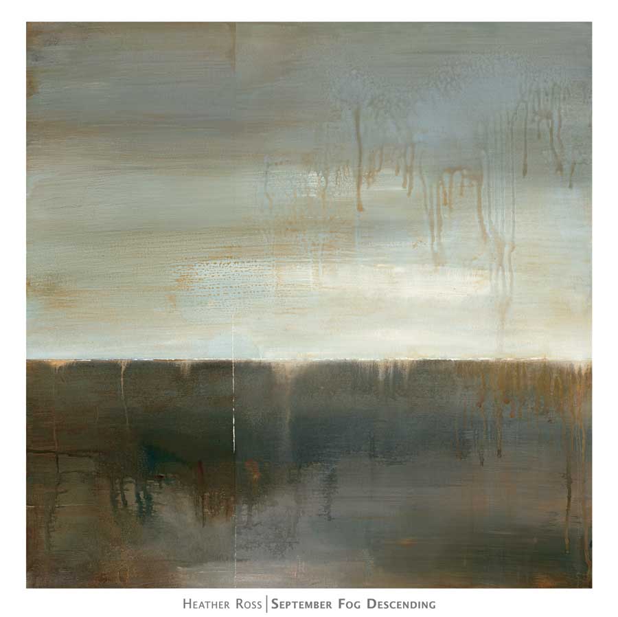 September Fog Descending by artist  Heather Ross