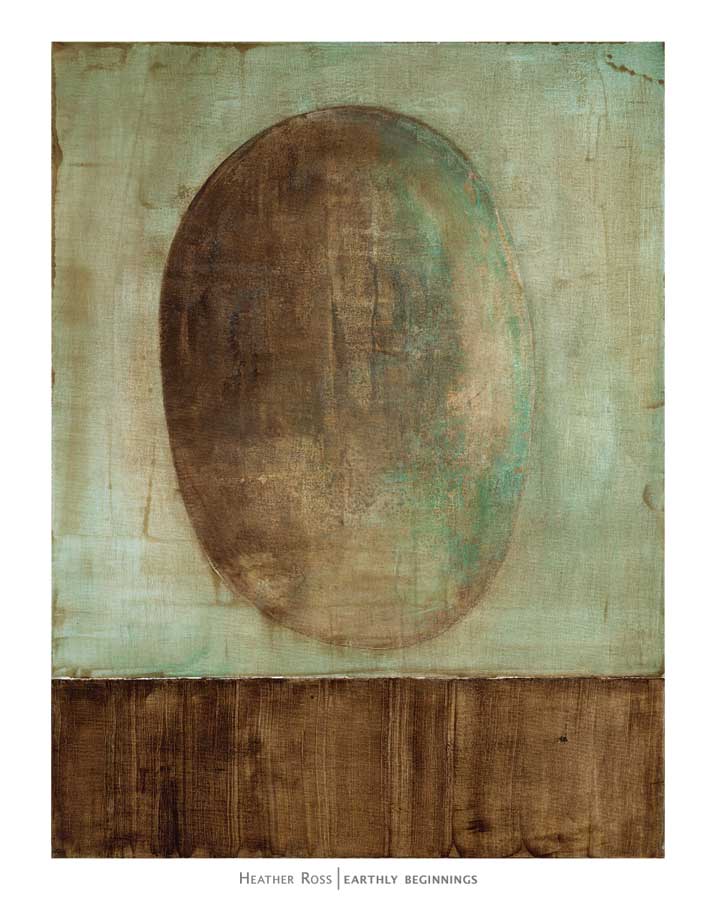 Earthly Beginnings by artist Heather Ross