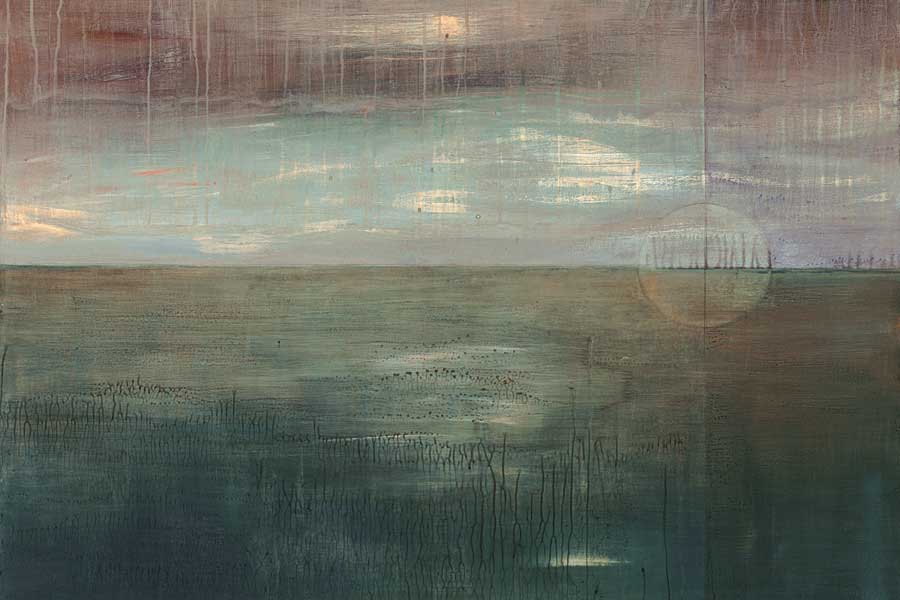 Mulberry Skies by artist Heather Ross