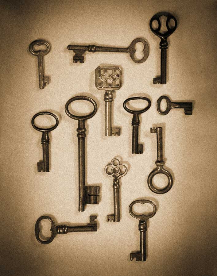 Key Elements I by artist Heather Ross