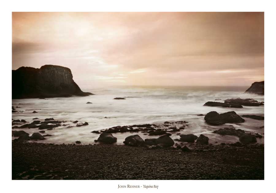 Yaquina Bay by artist John Rehner