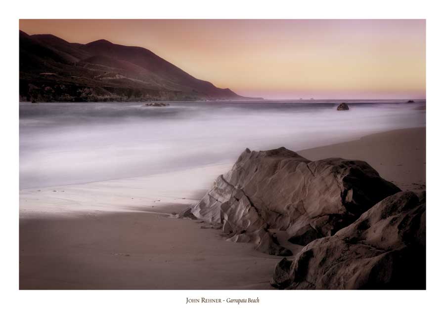 Garrapata Beach by artist John Rehner