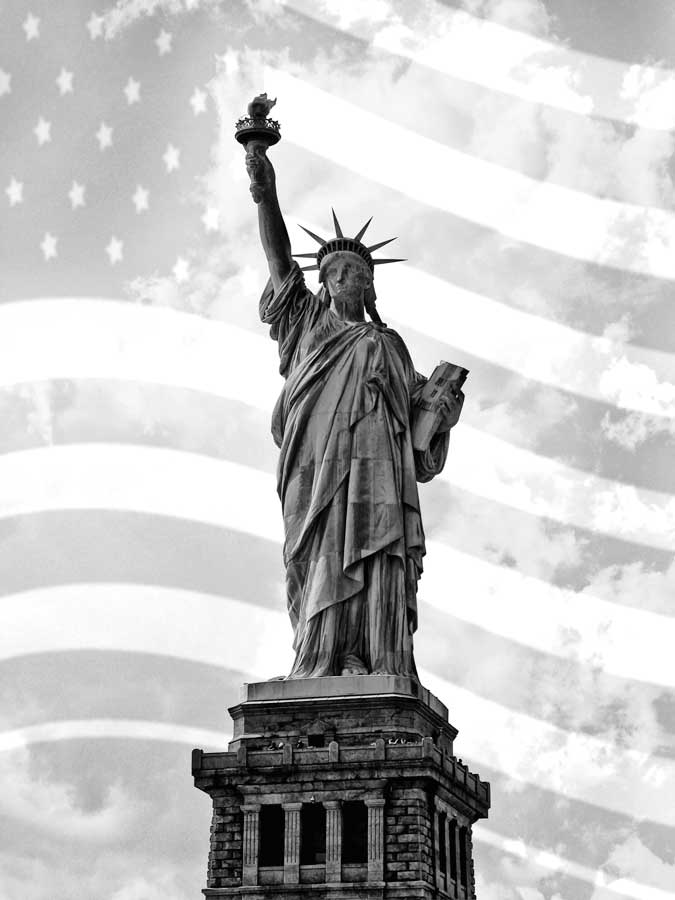 Liberty Flag by artist Richard Roffman