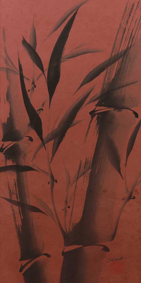 Bamboo's Calm by artist  Katsumi  Sugita