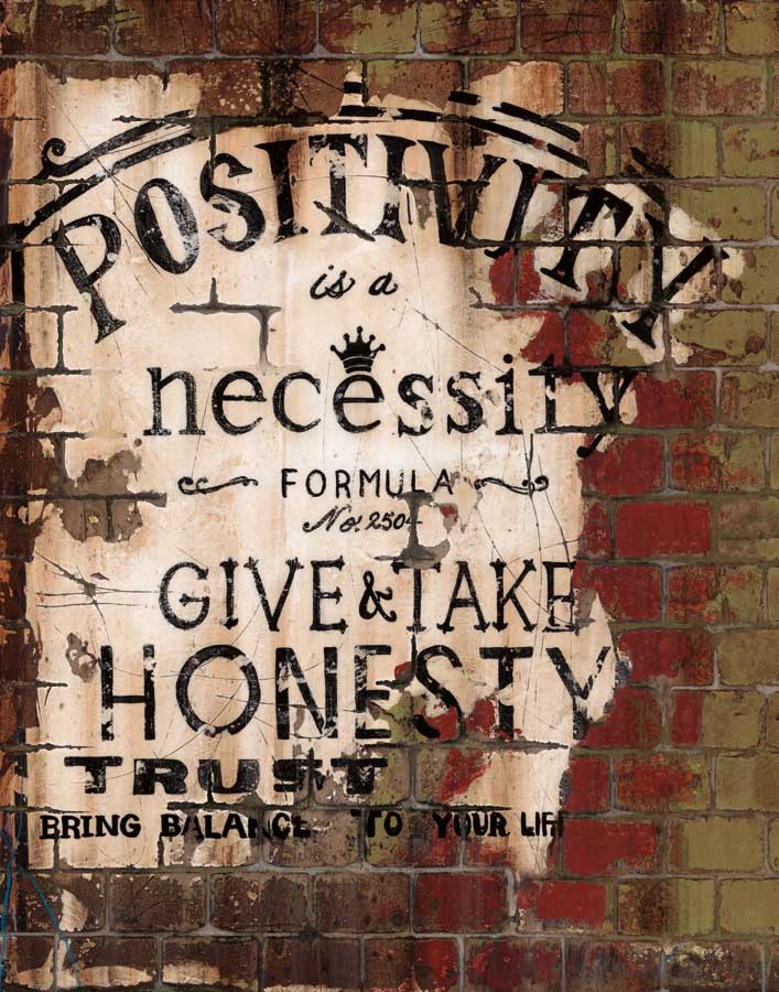 Positivity by artist Luis Sanchez