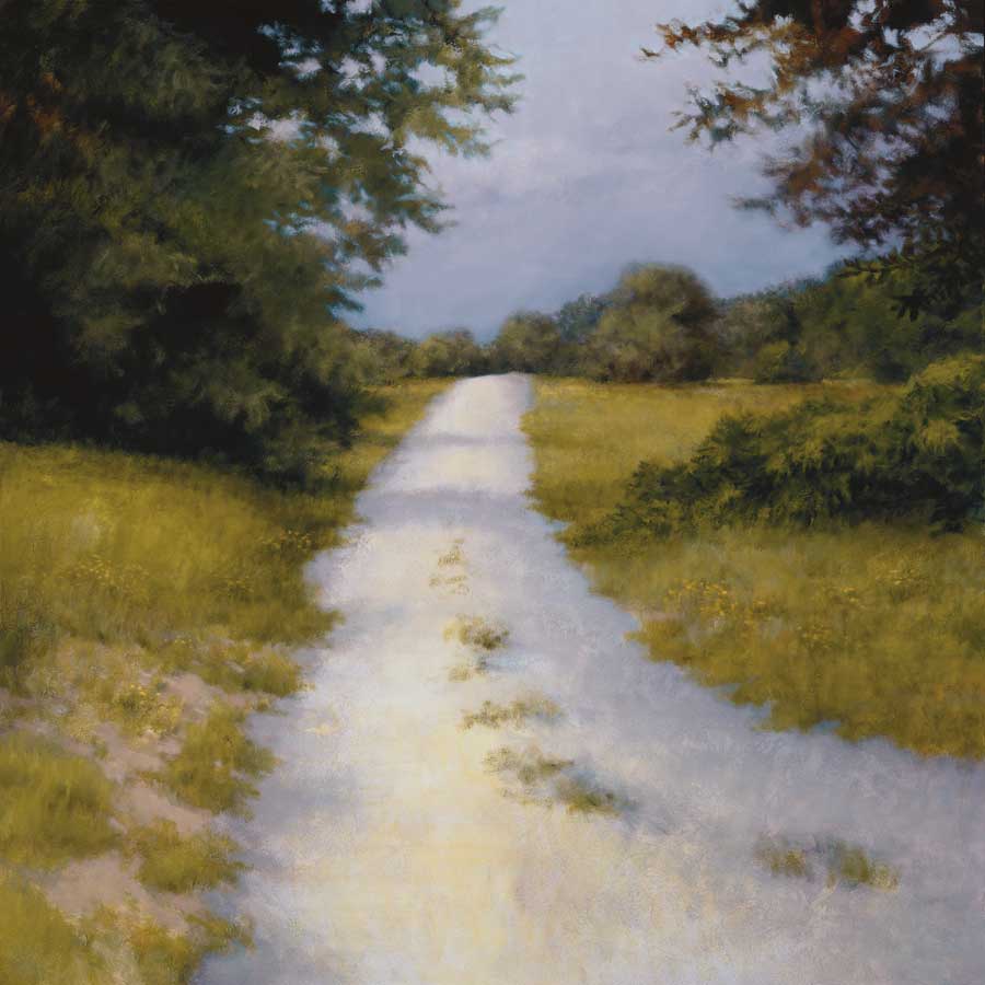 Quiet Backroad by artist  Robert Striffolino