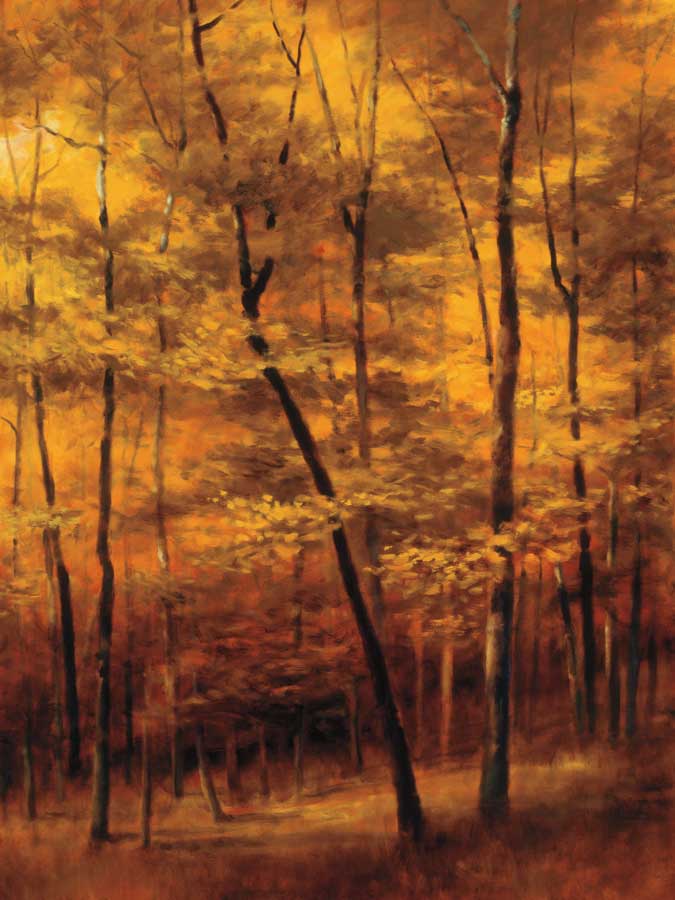 Glowing Wood by artist  Robert Striffolino