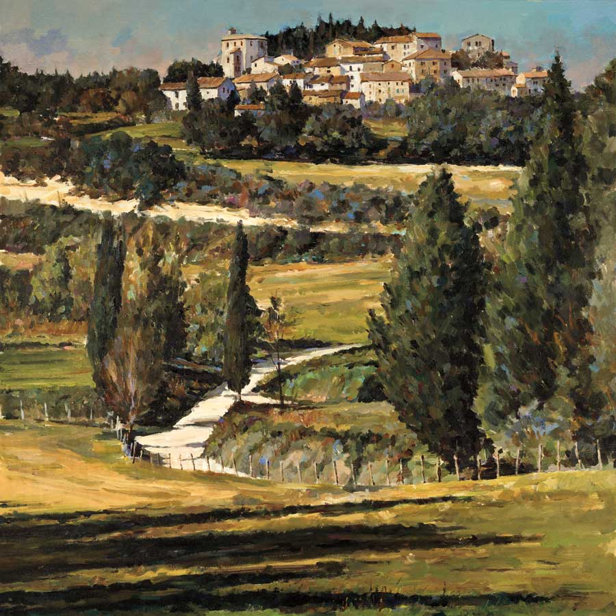 Cedona, Italy by artist  Robert Schaar
