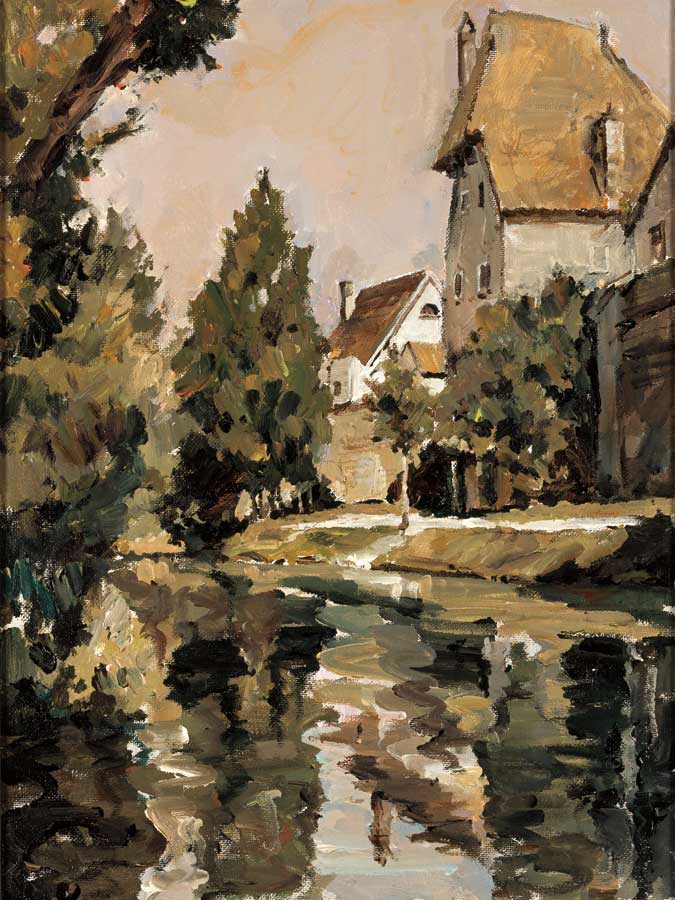 Village in Germany II by artist  Robert Schaar