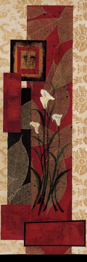 Floral Fantasy I by artist  Rosa Solano