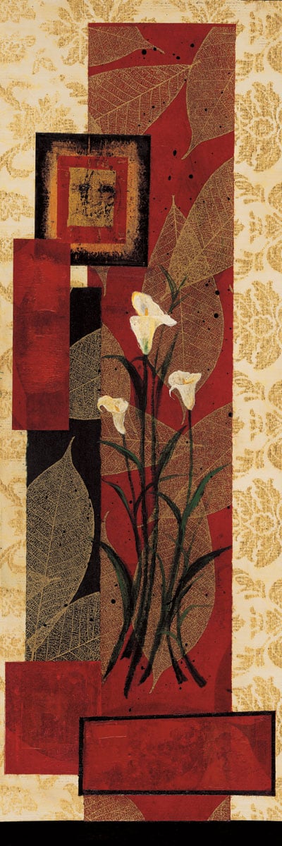 Floral Fantasy I by artist  Rosa Solano