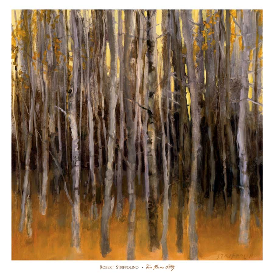 Tree Forms Study by artist  Robert Striffolino
