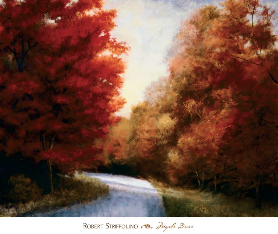 Maple Drive by artist Robert Striffolino