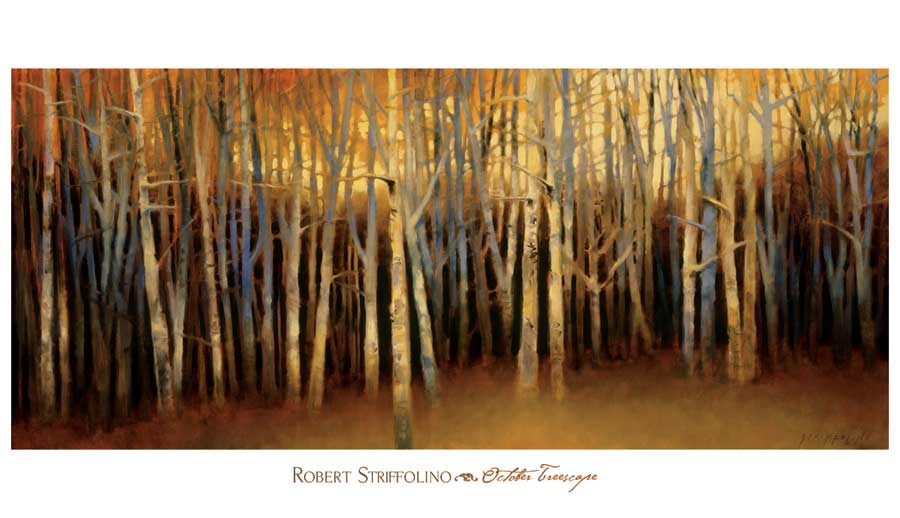 October Treescape by artist Robert Striffolino