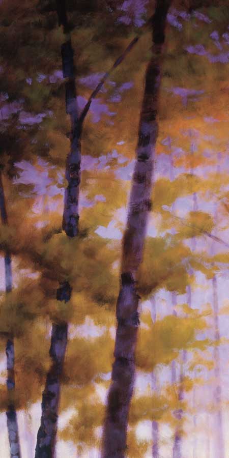 Purple Wood I by artist Robert Striffolino