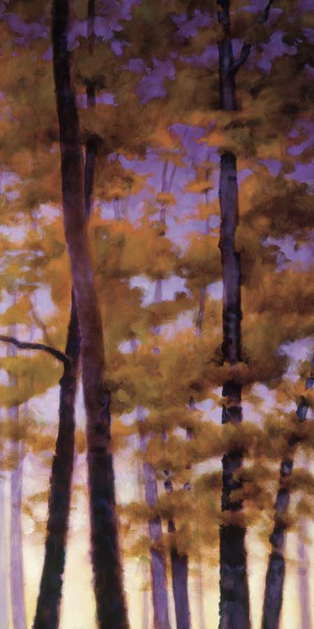 Purple Wood II by artist Robert Striffolino