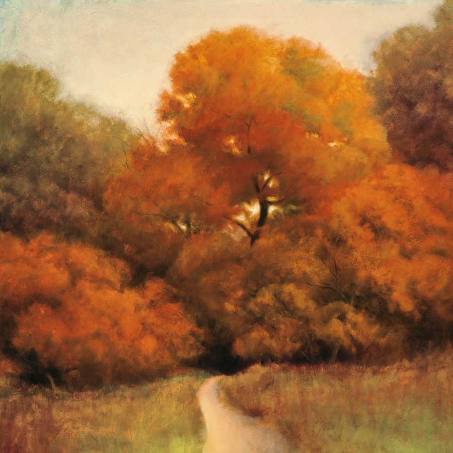 Harmony in Orange and Green by artist Robert Striffolino