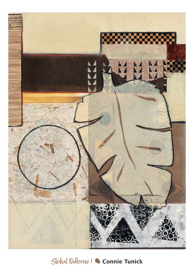 Global Patterns I by artist  Connie Tunick