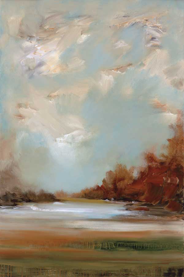 Morning Stillness by artist Cat Tesla 