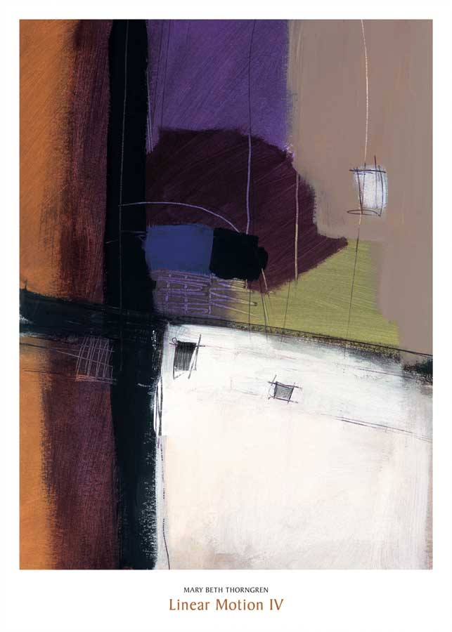 Linear Motion IV by artist  Mary Beth Thorngren