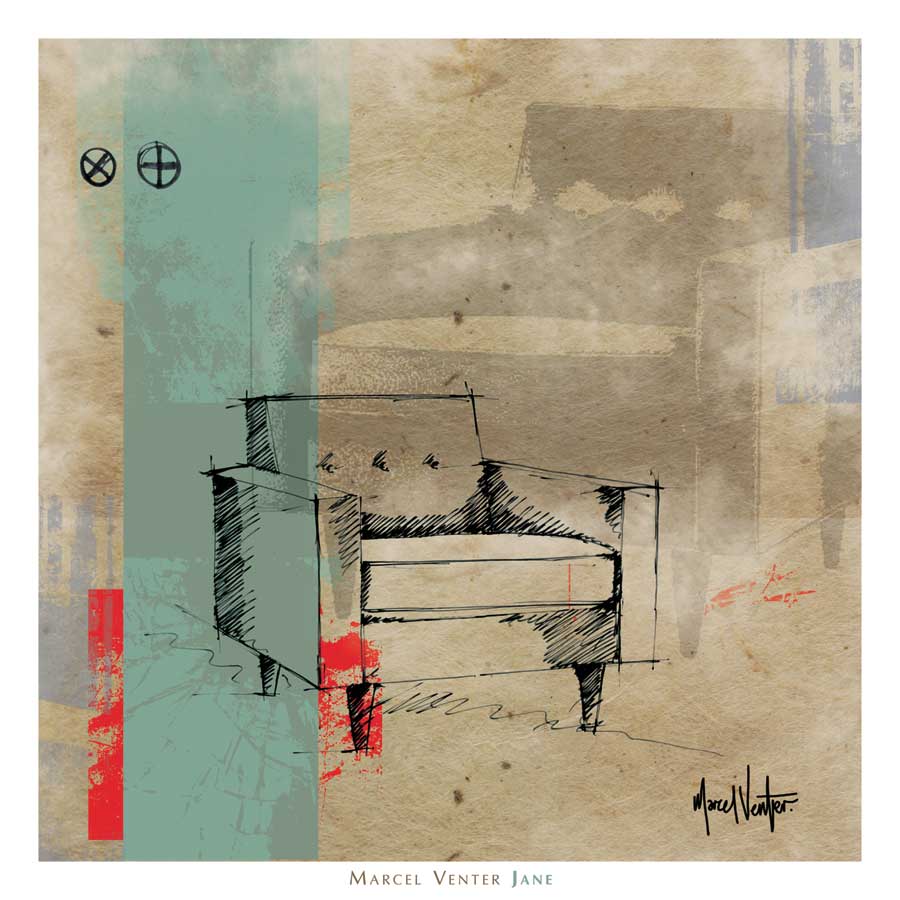 Jane by artist  Marcel  Venter