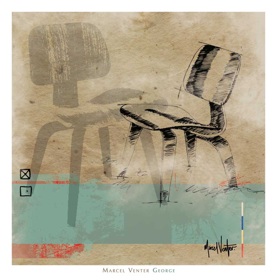 George by artist  Marcel  Venter