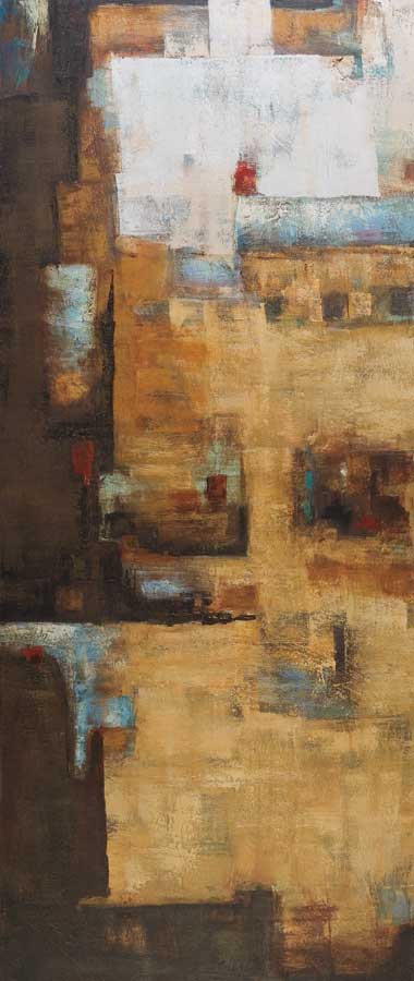 Namaste I by artist  Nancy Villareal Santos