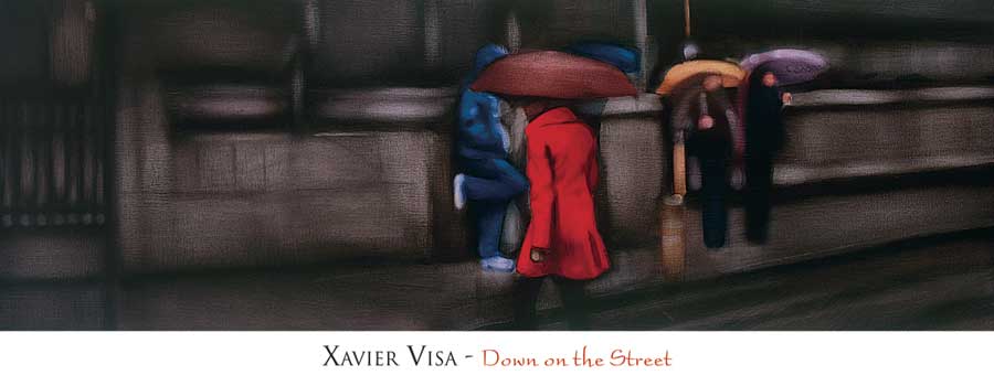 Down on the Street by artist Xavier Visa
