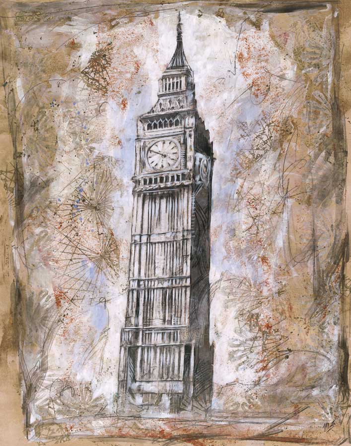 Big Ben by artist Marta G. Wiley