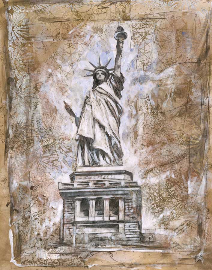 Liberty by artist Marta G. WIley