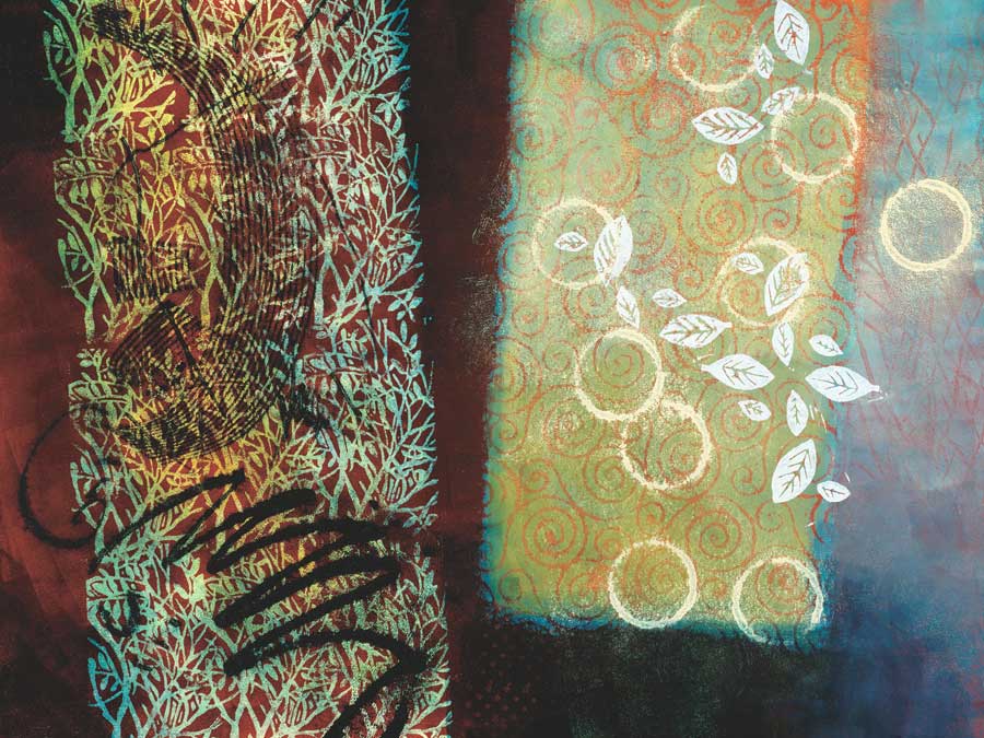 Lights for the Heart by artist  Valerie Willson. Signature Collection