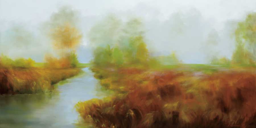 Fraser River Park by artist  Tetiana Zakharova